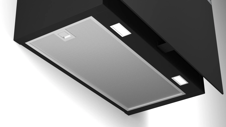 Bosch DWF65AJ60T  Duvar Tipi Davlumbaz 60 cm Siyah Cam, Siyah