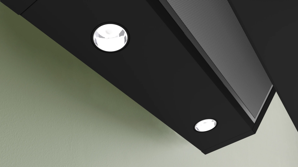 Bosch DWK66PJ60T Duvar Tipi Davlumbaz 60 cm Siyah Cam, Siyah