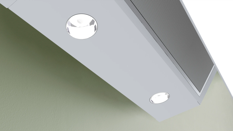 Bosch DWK66PJ20T Duvar Tipi Davlumbaz 60 cm Beyaz Cam Yüzey, Beyaz