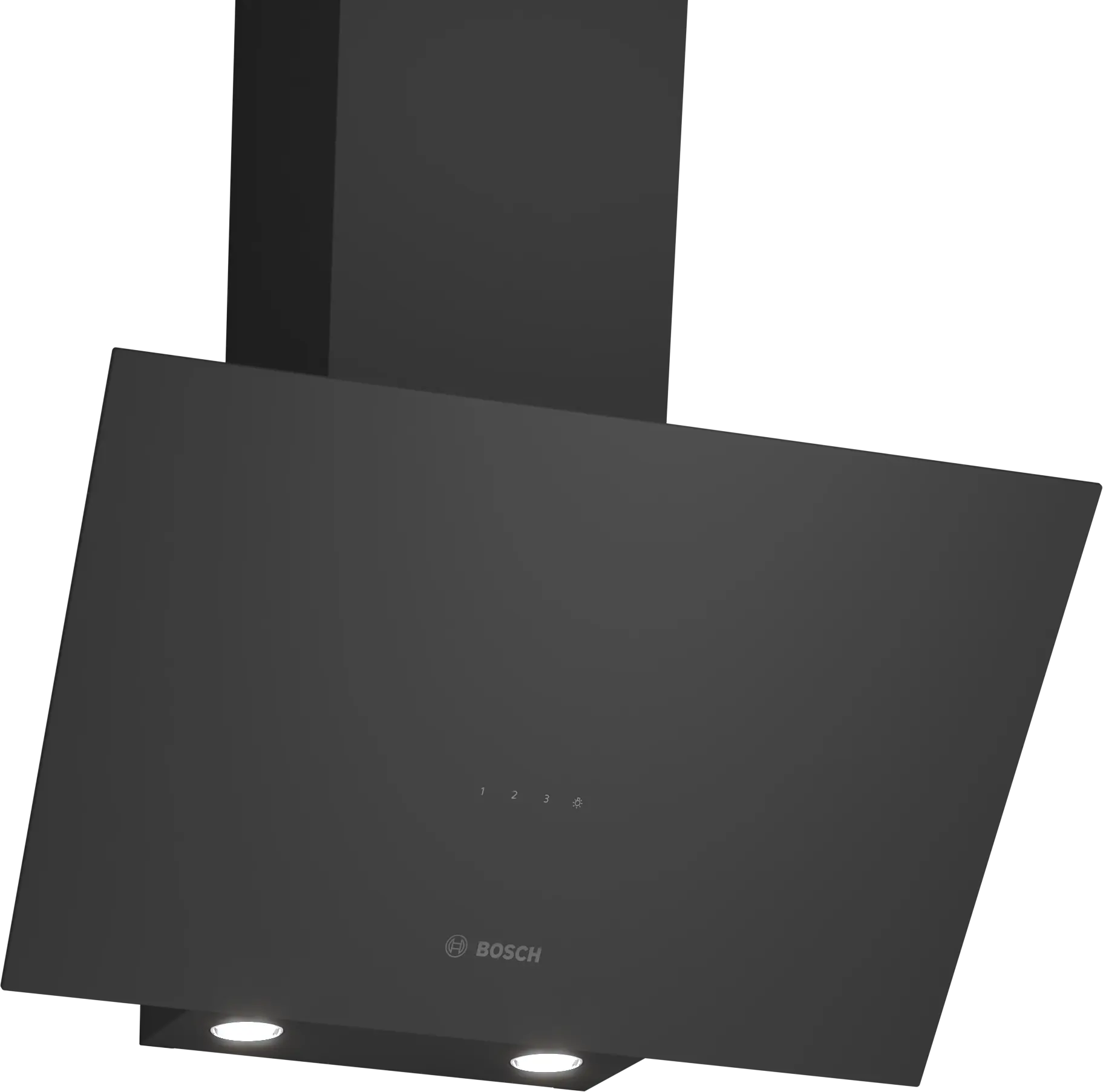 Bosch DWK64PJ60T Duvar Tipi Davlumbaz 60 cm Siyah Cam, Siyah