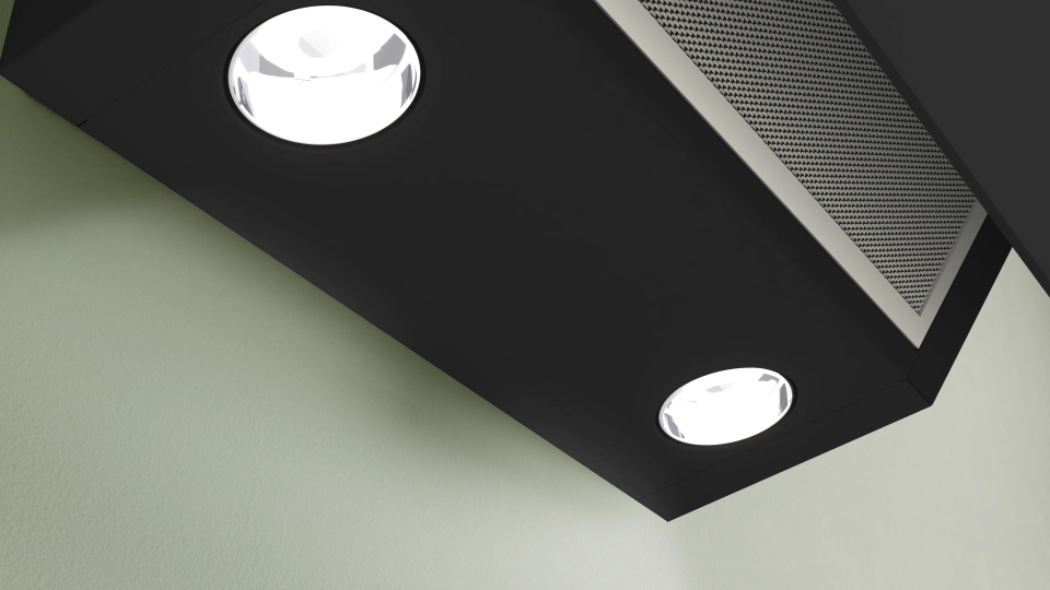 Bosch DWK64PJ60T Duvar Tipi Davlumbaz 60 cm Siyah Cam, Siyah