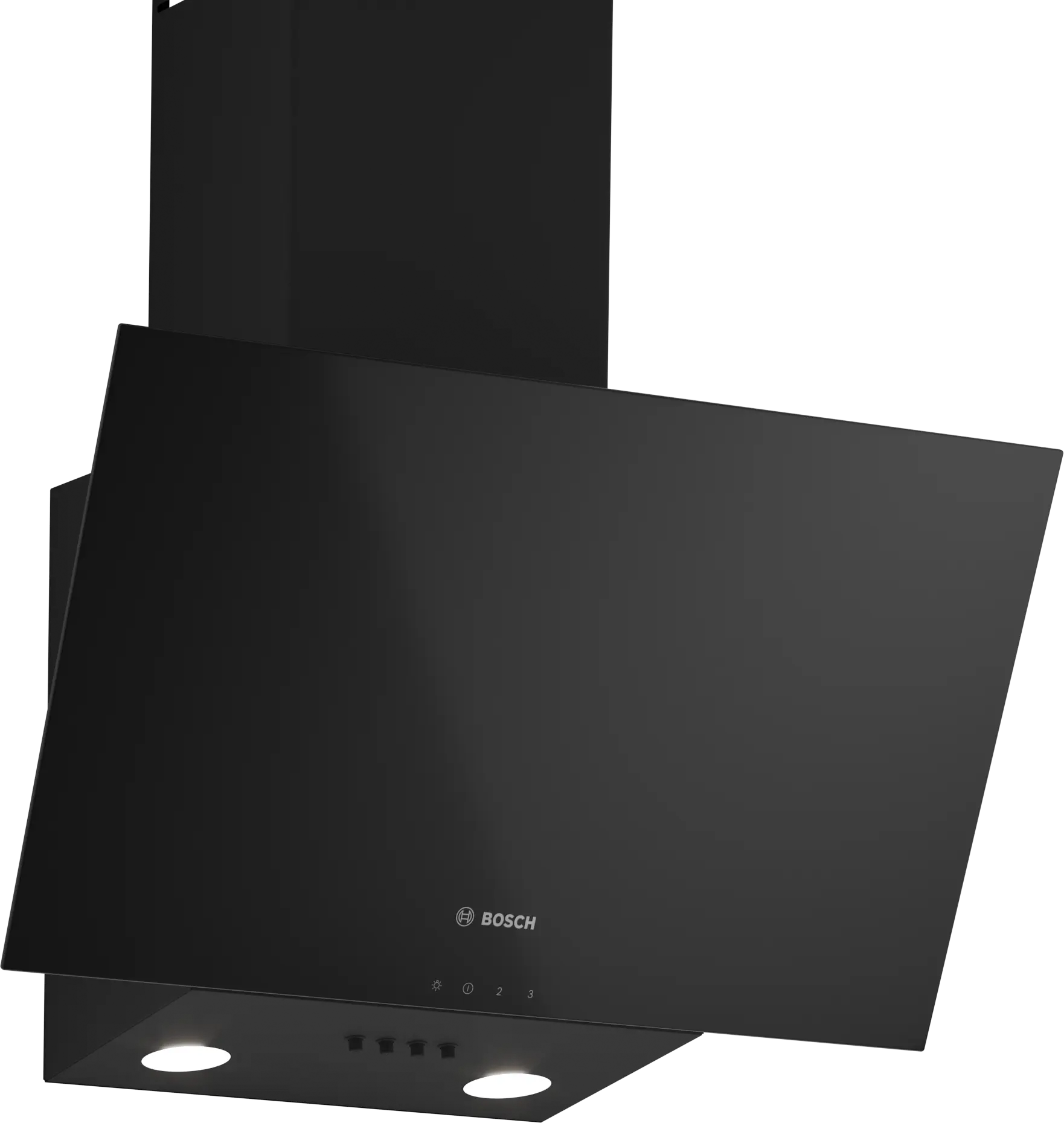 Bosch DWK63PJ60T Duvar Tipi Davlumbaz 60 cm Siyah Cam, Siyah