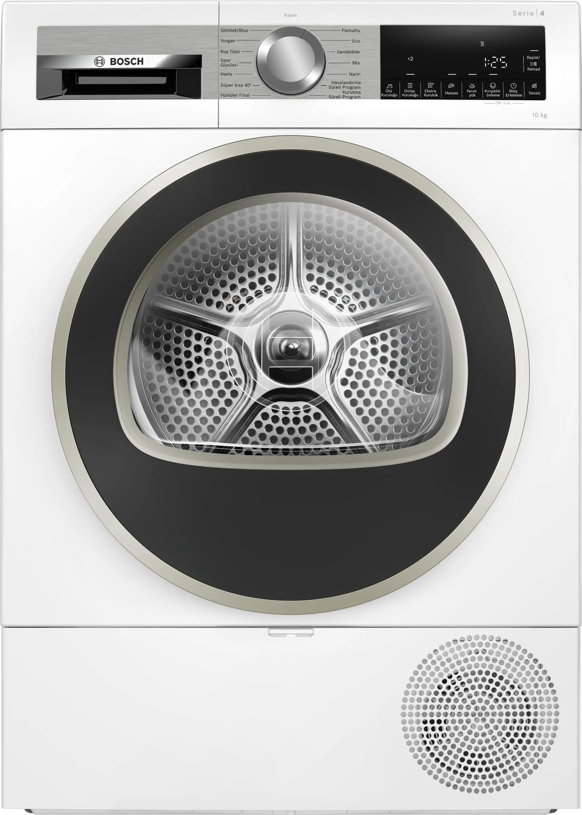 Bosch WQG25201TR Isı Pompalı Kurutma Makinesi 10 kg