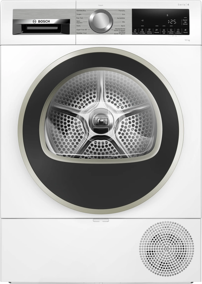 Bosch WQG25201TR Isı Pompalı Kurutma Makinesi 10 kg