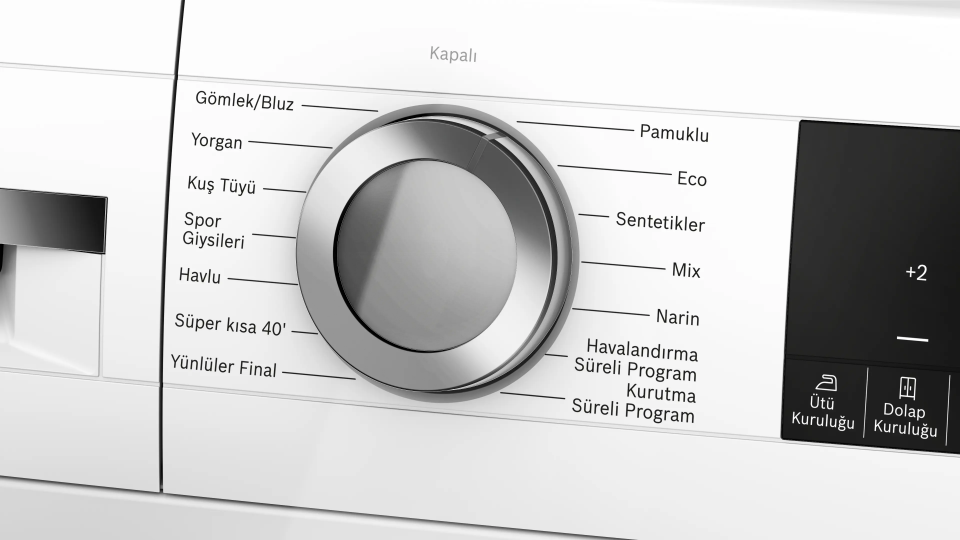 Bosch WQG25201TR Isı Pompalı Kurutma Makinesi 10 kg