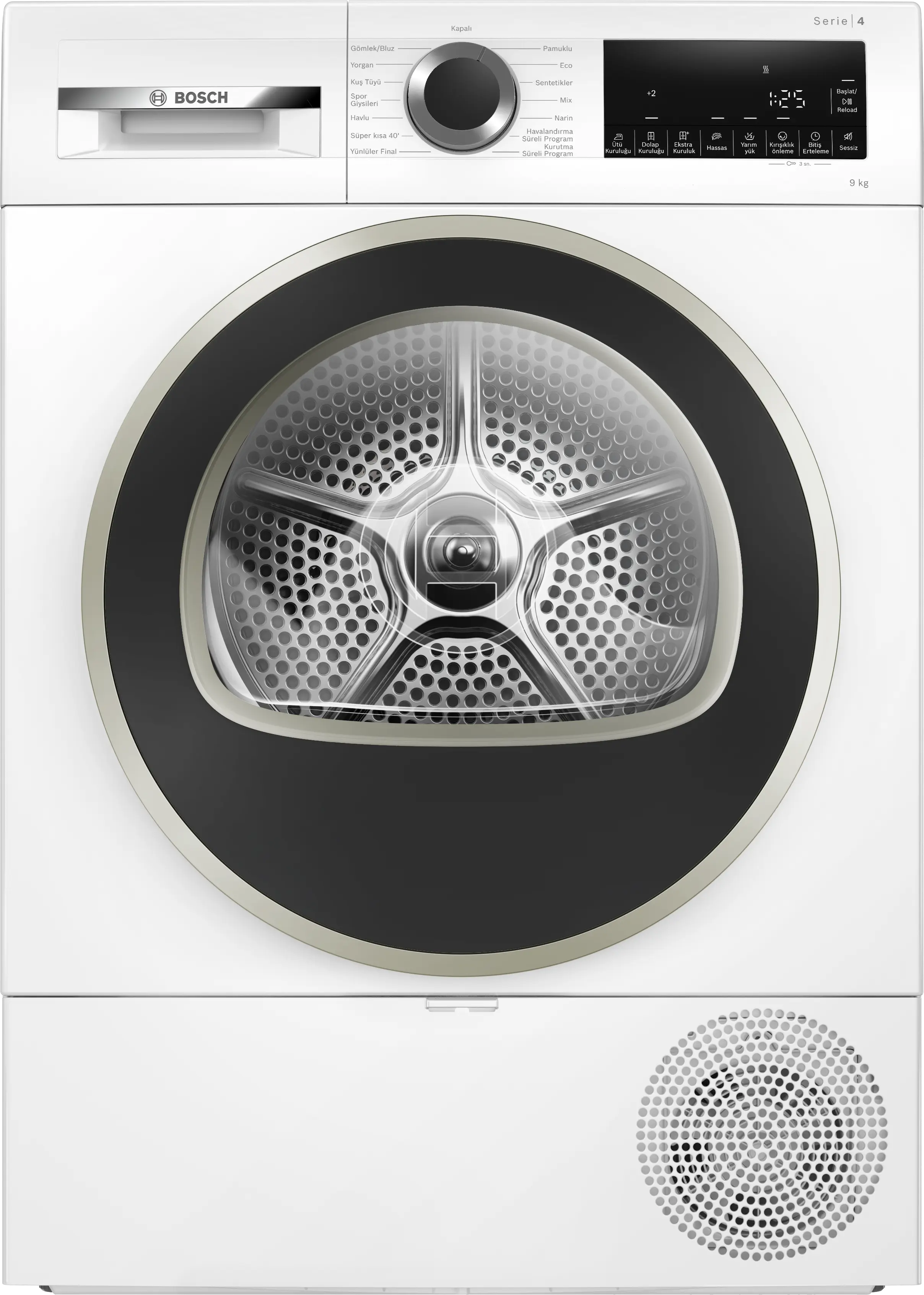 Bosch WQA24201TR Isı Pompalı Kurutma Makinesi 9 kg