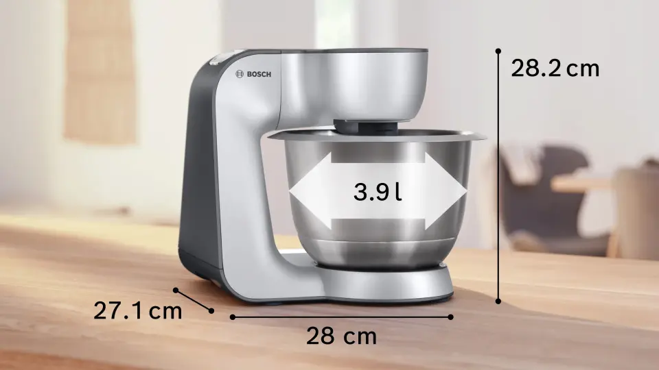 Bosch MUM58359 Mutfak Makinesi MUM 5 1000 W Gümüş,