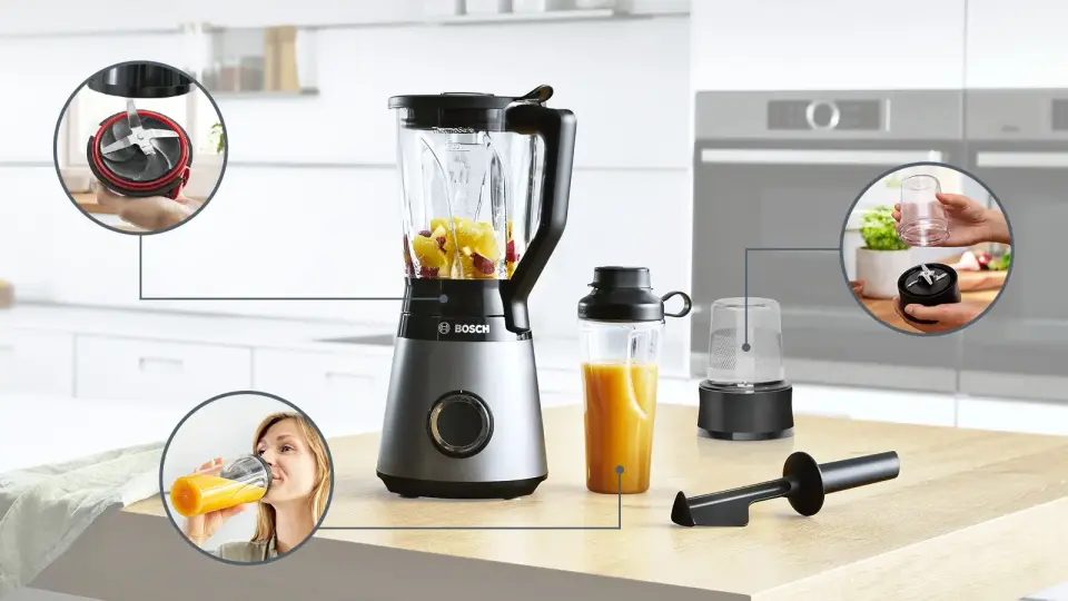 Bosch MMB61772S Blender VitaPower 1200 W Gümüş